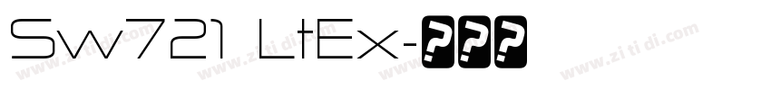 Sw721 LtEx字体转换 Sw721 LtEx字体转换